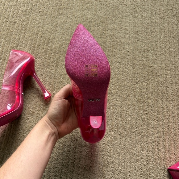 Also x Barbie High-Heel Shoes, 8.5, Barbie Pink - Picture 5 of 11